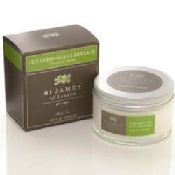 St. James of London - Cedarwood & Clarysage Shaving Cream