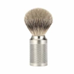 MÜHLE - Rasierpinsel ROCCA Edelstahl Silberspitz