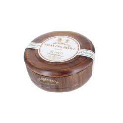 D.R.Harris - Savon à raser amande dans bol en mahogany